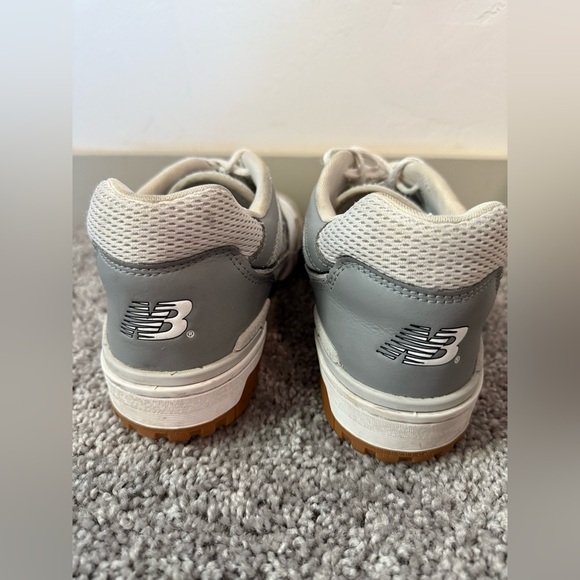 New Balance 550 Athletic Shoe - White / Slate Grey / Brighton Grey - Picture 6 of 10